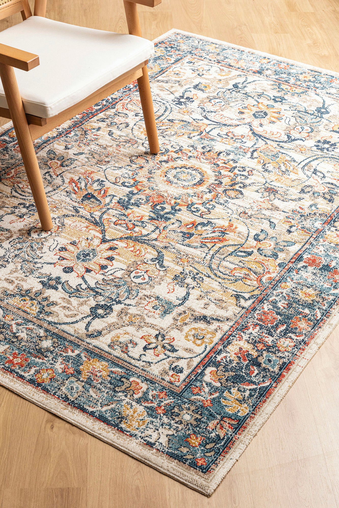Kaleen Deya Collection DEY02-09 Cream Area Rug 5'3"x 7'6"