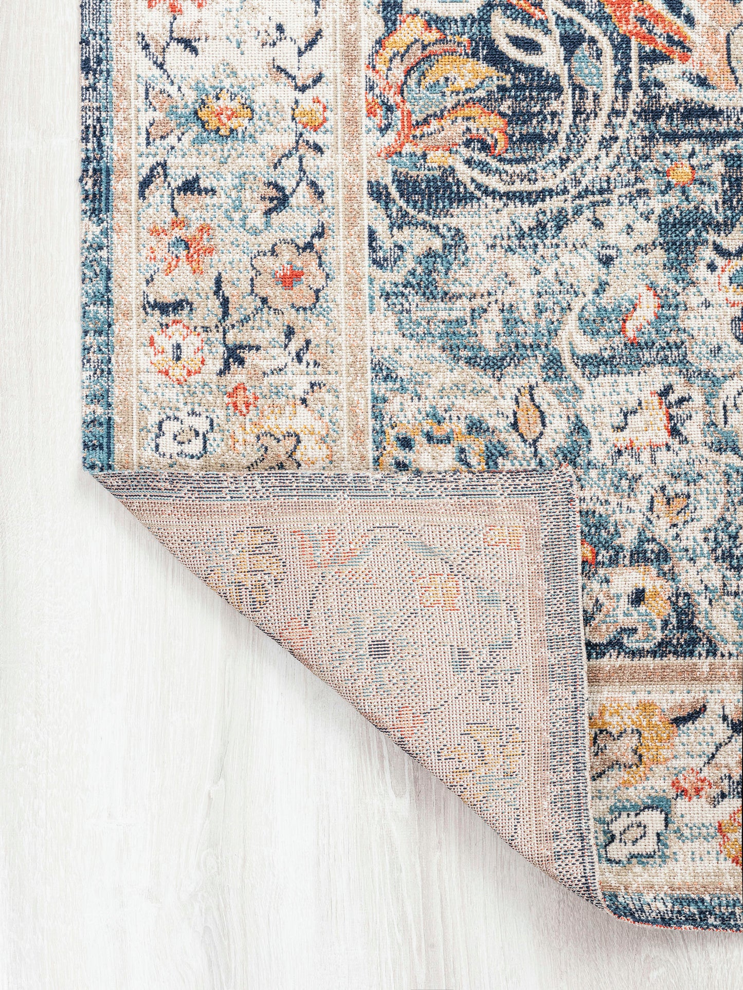 Kaleen Deya Collection Blue Navy Area Rug 5'3"x 7'6"