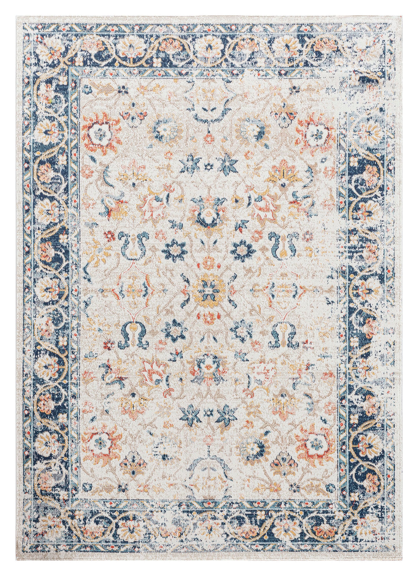 Kaleen Deya Collection DEY03-09 Cream Area Rug 7'10" x 10'2"