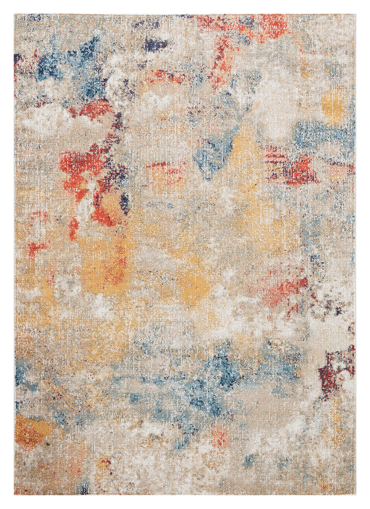 Kaleen Deya Collection Dark Multi Area Rug 5'3"x 7'6"