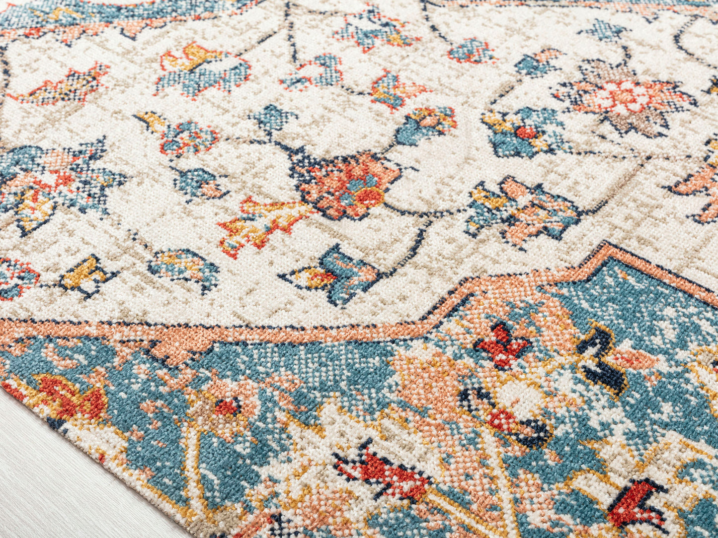 Kaleen Deya Collection DEY09-09 Cream Area Rug 7'10" x 10'2"