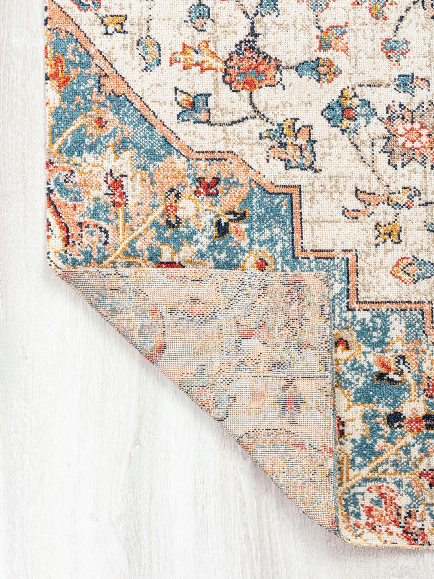 Kaleen Deya Collection DEY09-09 Cream Area Rug 5'3"x 7'6"