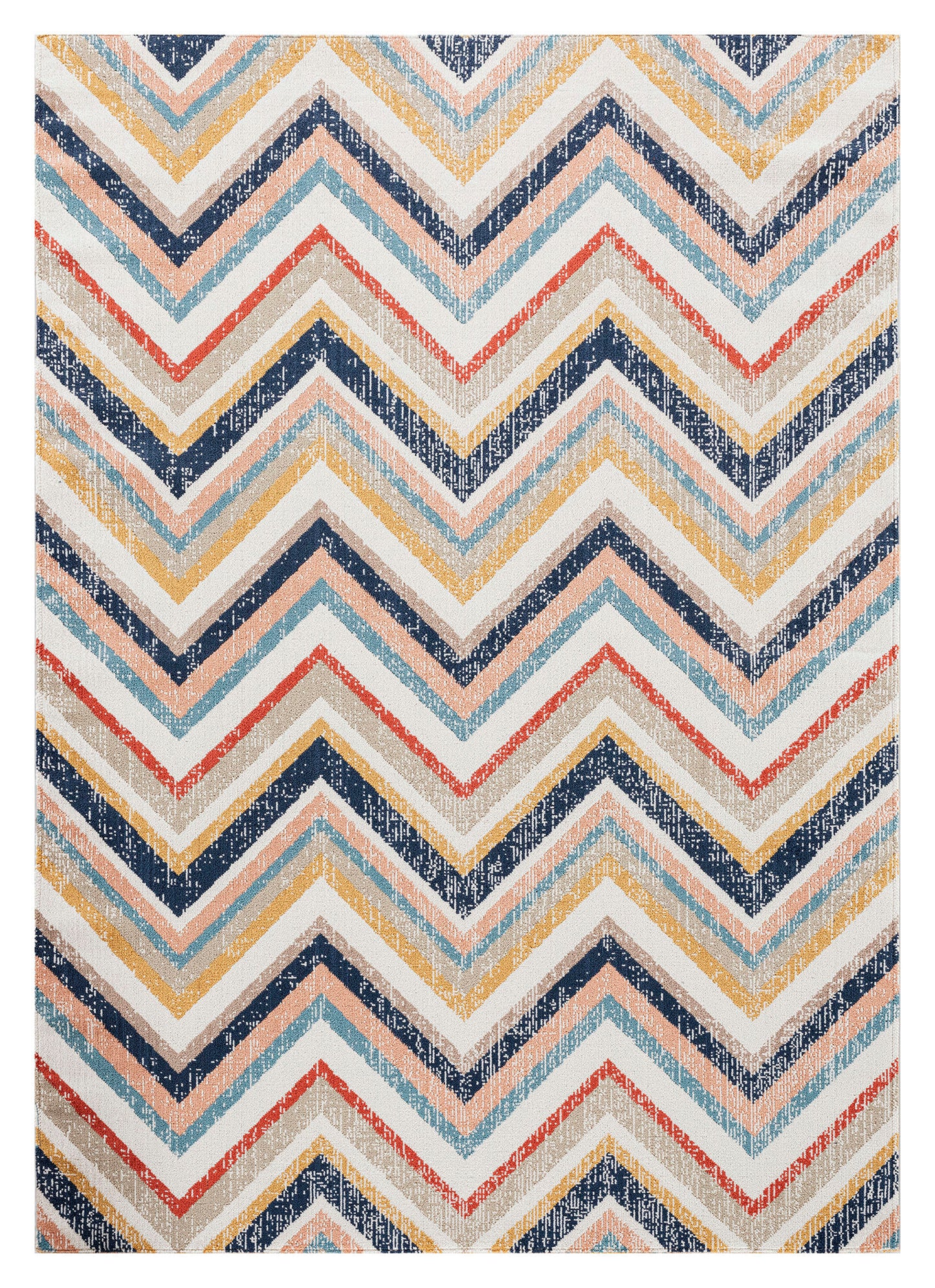 Kaleen Deya Collection Light Multi Area Rug 5'3"x 7'6"