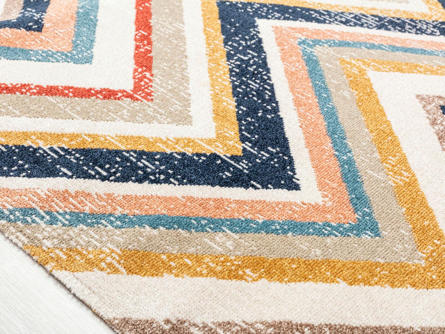 Kaleen Deya Collection Light Multi Area Rug 5'3"x 7'6"
