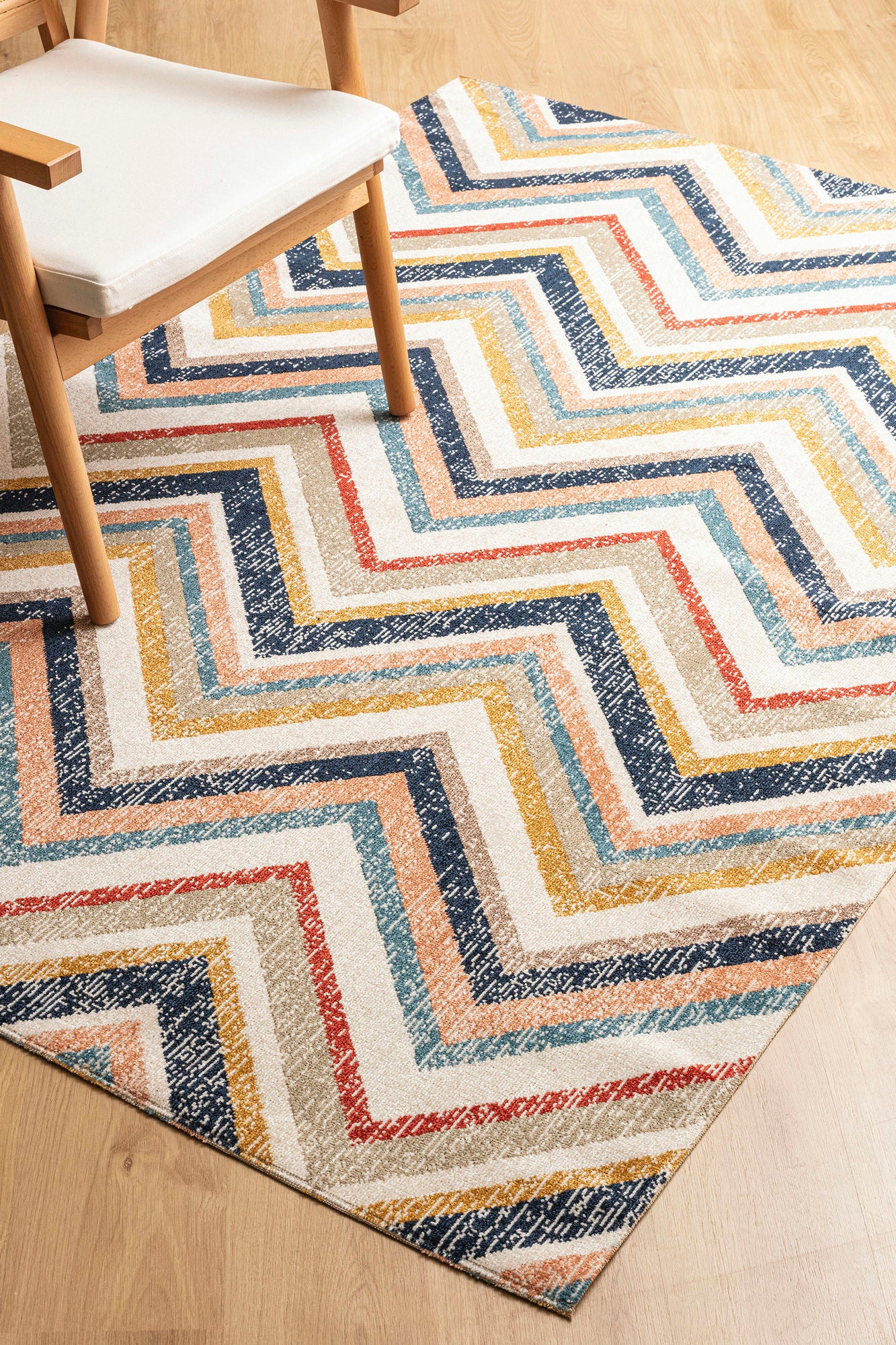 Kaleen Deya Collection Light Multi Area Rug 7'10" x 10'2"