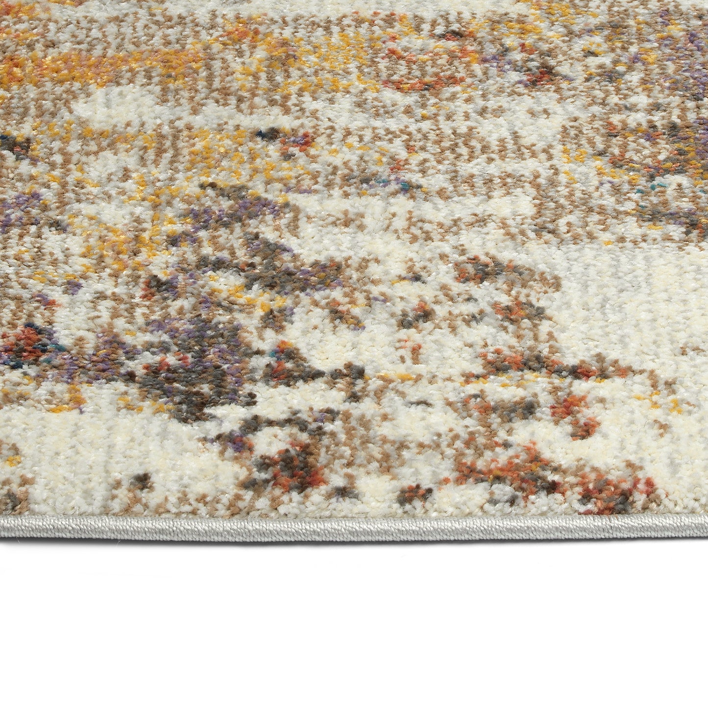 Kaleen Dasha Collection Light Sand Area Rug 3'11" x 5'7"