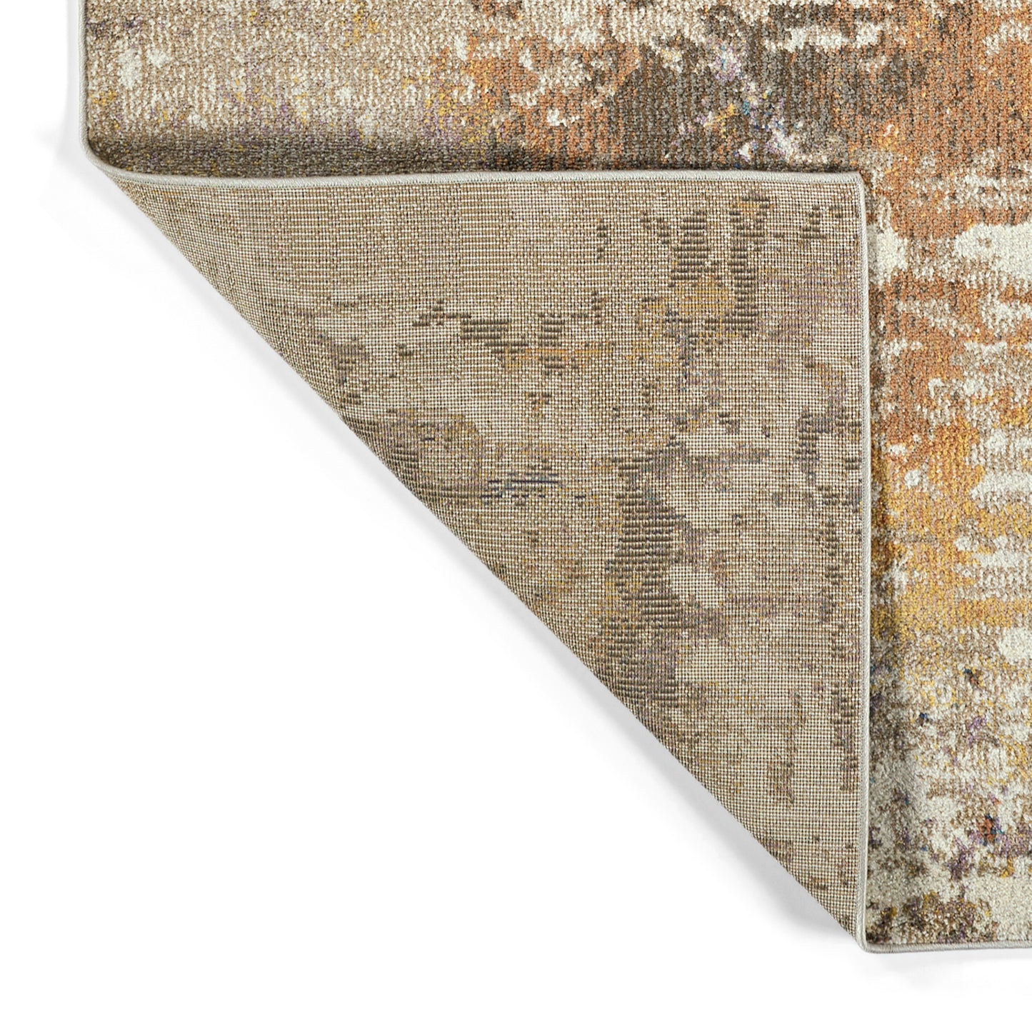 Kaleen Dasha Collection Light Sand Area Rug 3'11" x 5'7"