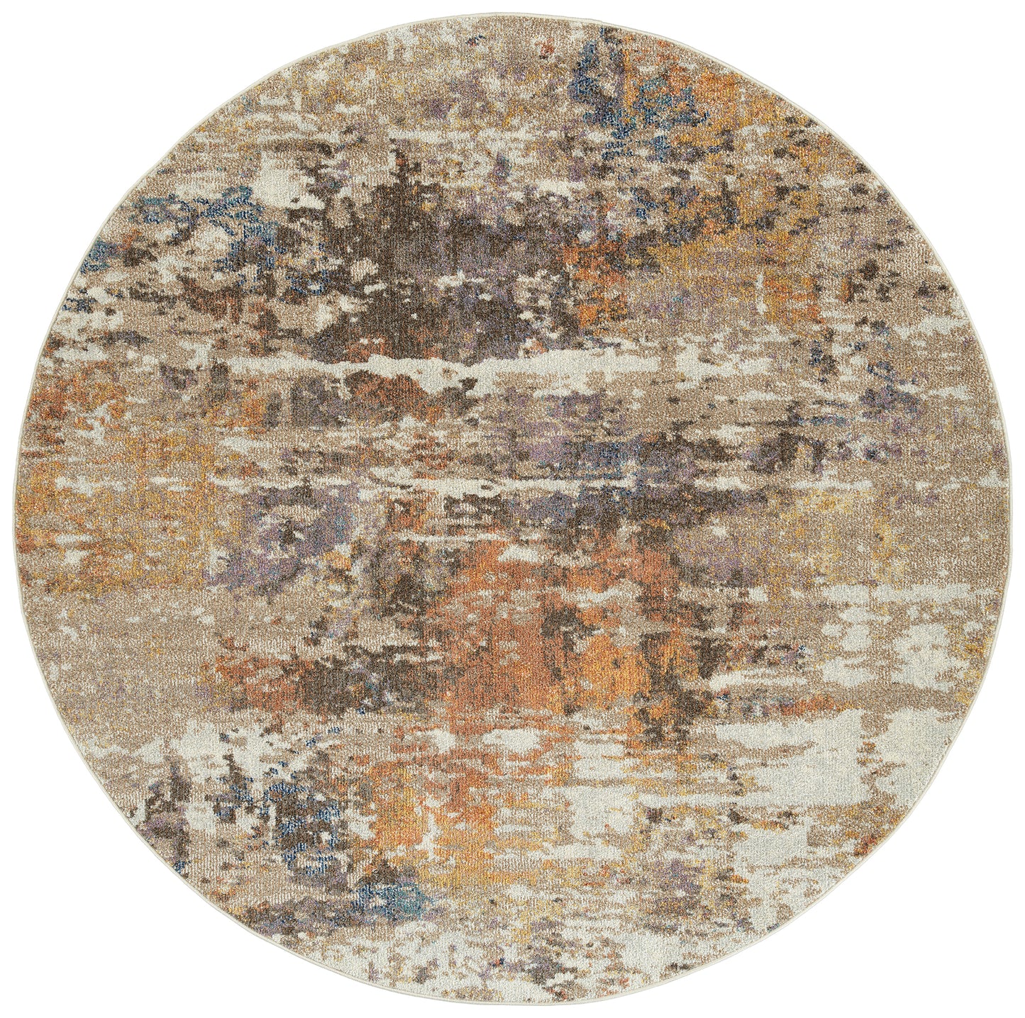 Kaleen Dasha Collection Light Sand Area Rug 3'11" x 5'7"