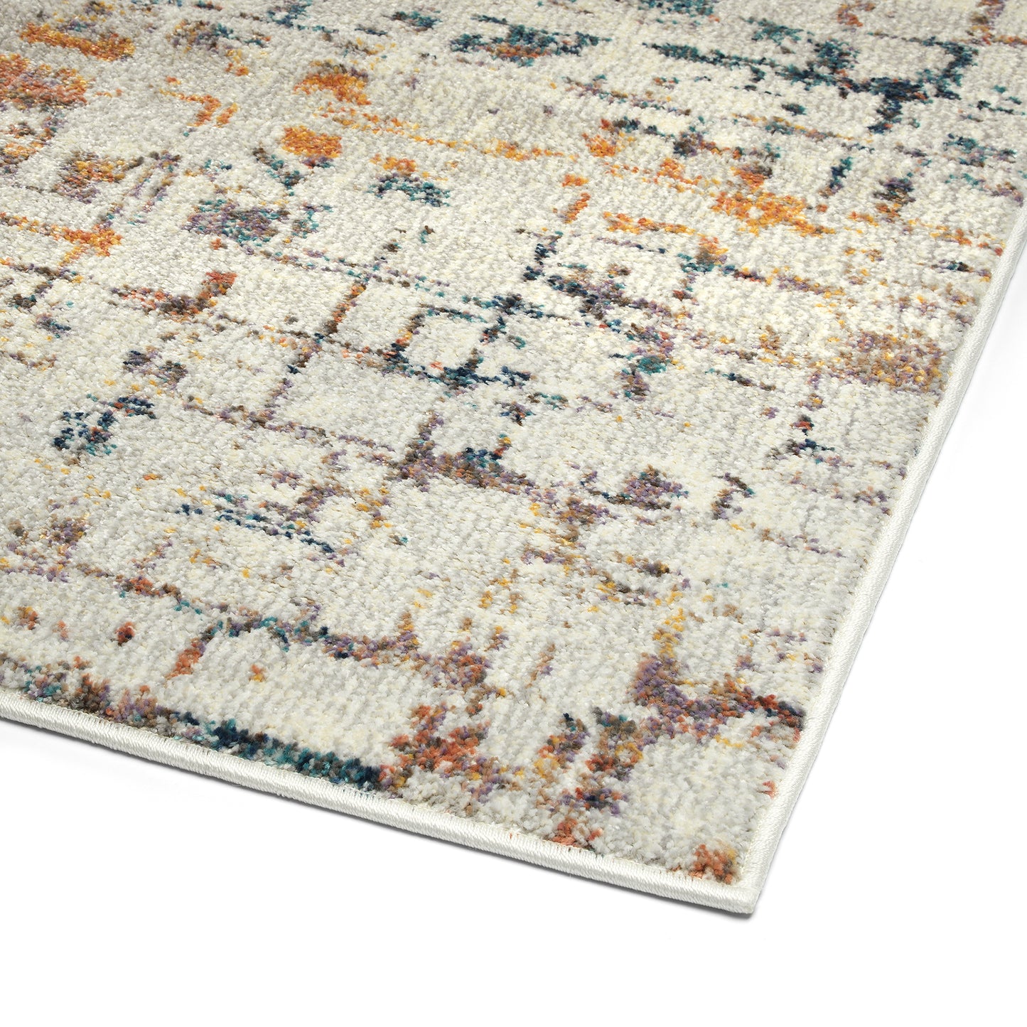 Kaleen Dasha Collection DSH07-01 Ivory Area Rug 5'5" x 7'9"