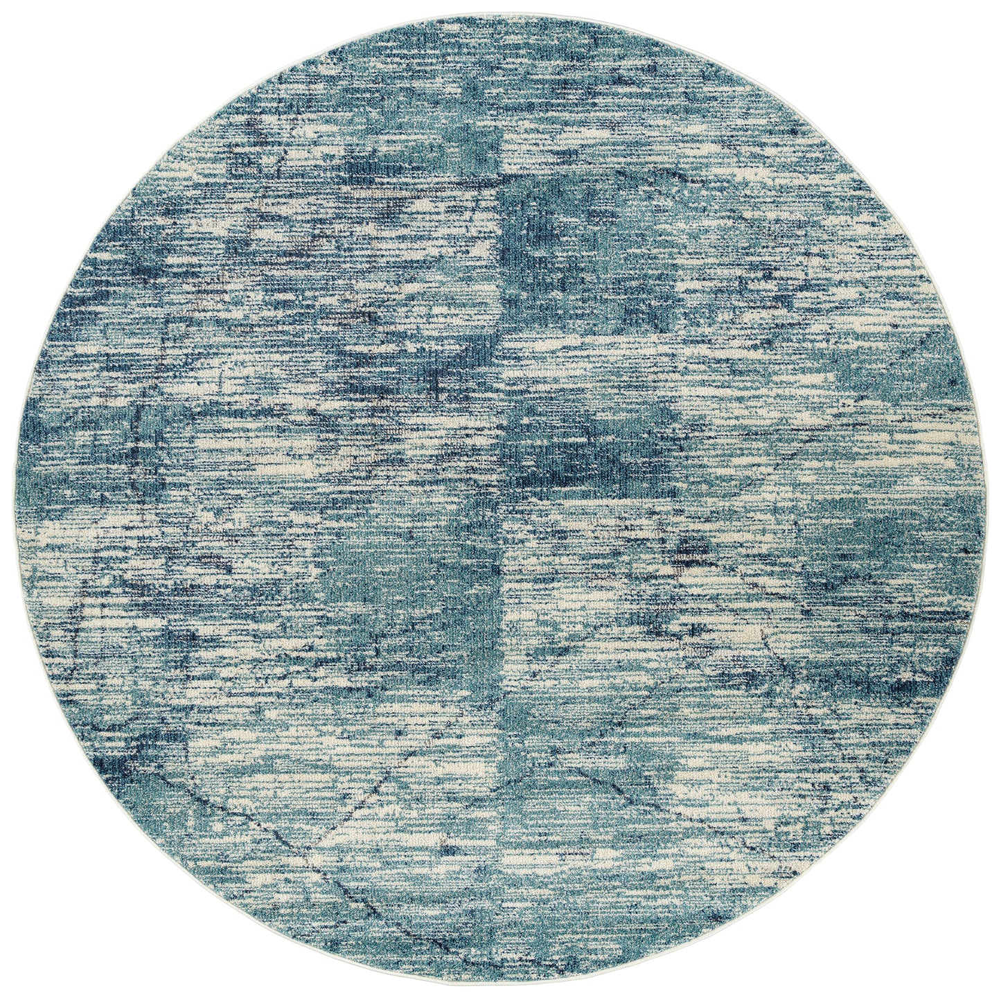 Kaleen Dasha Collection DSH08-17 Blue Area Rug 7'9" x 10'