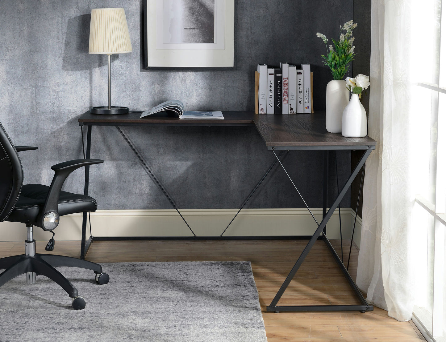 Acardia L-Shape Corner Desk