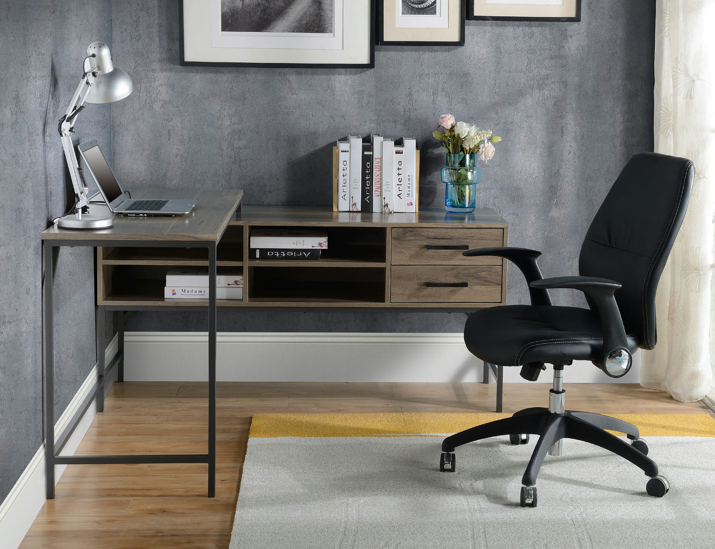 Burbank L-Shape Corner Desk