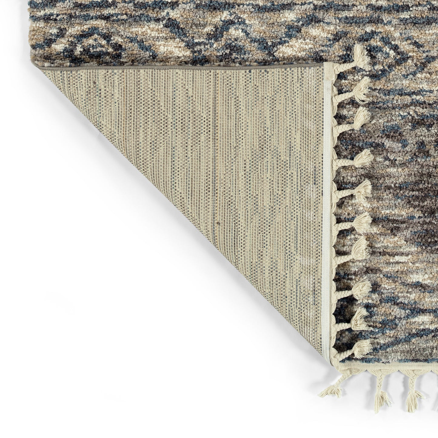 Kaleen Duna Collection Dark Blue Throw Rug 2' x 2'7"