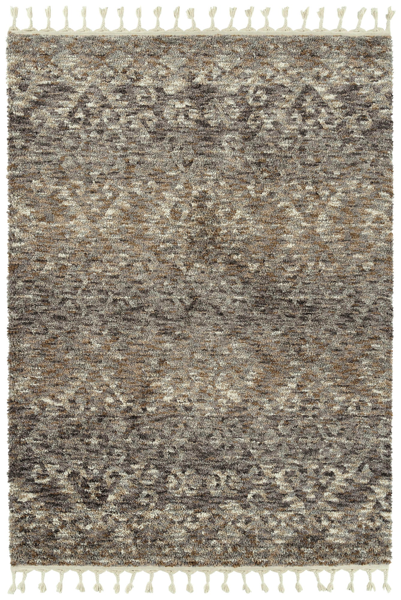 Kaleen Duna Collection Dark Silver Area Rug 9'3" x 12'5"