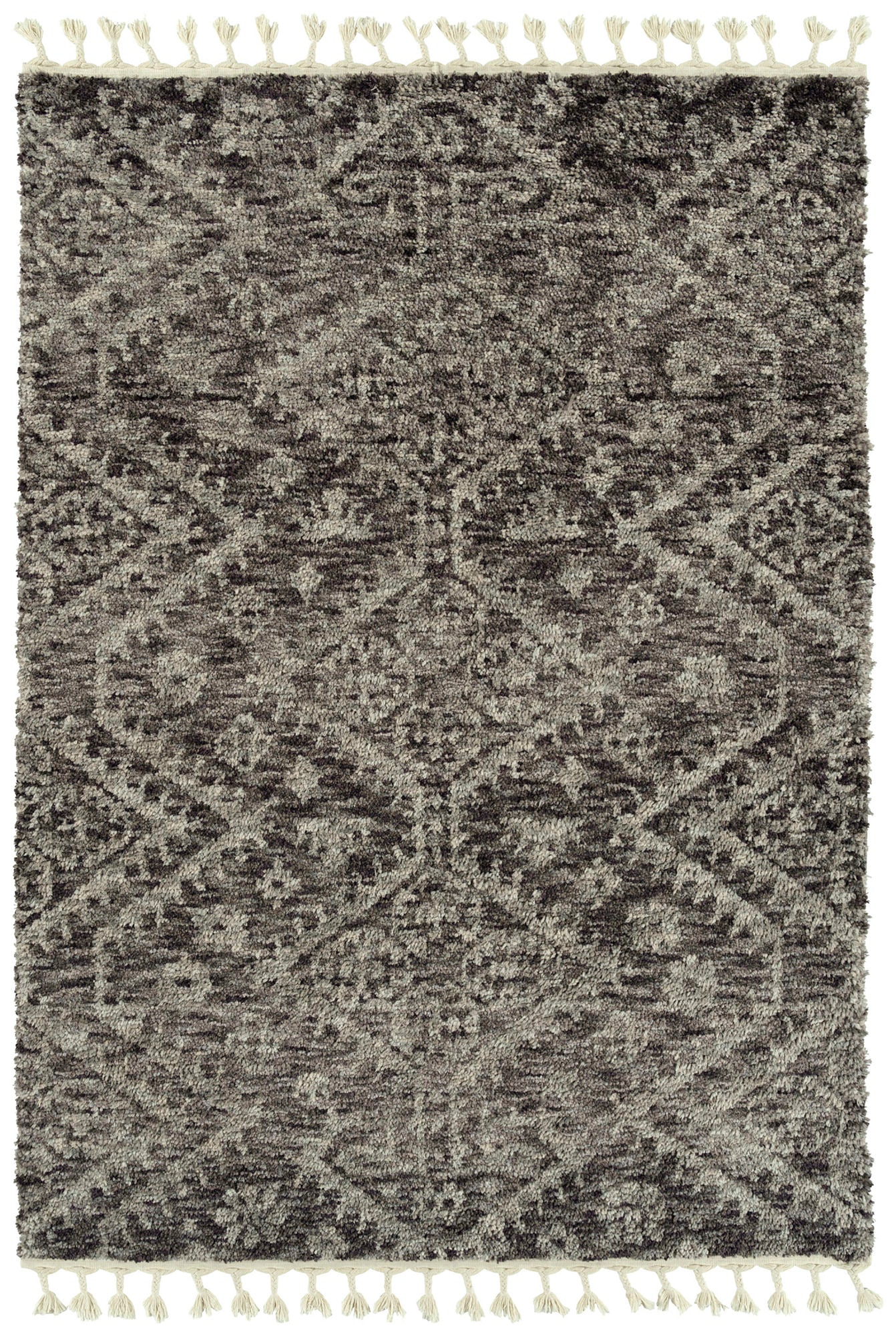 Kaleen Duna Collection DUN04-75 Grey Area Rug 7'10" x 10'