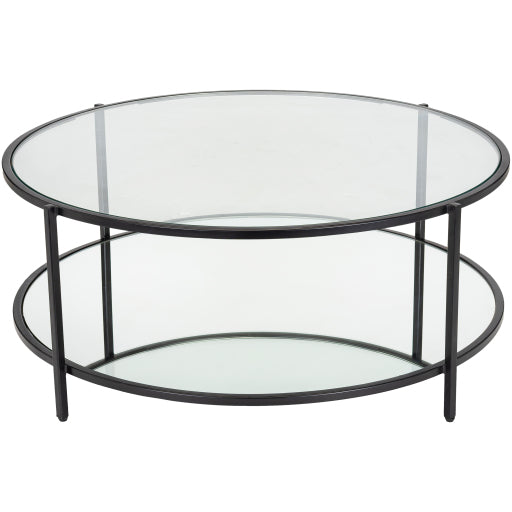 Surya Alecsa Eaa-005 Coffee Table 14"H X 36"W X 36"D