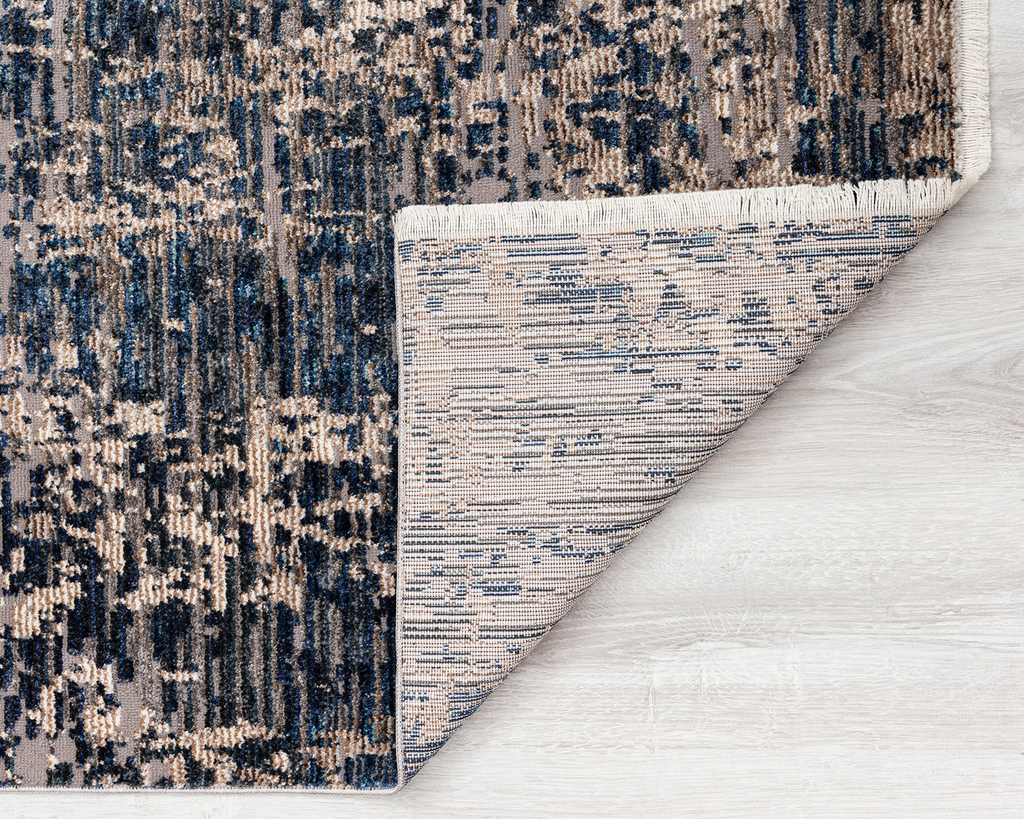 Kaleen Eddison Collection Dark Denim Area Rug 5'3" x 7'3"