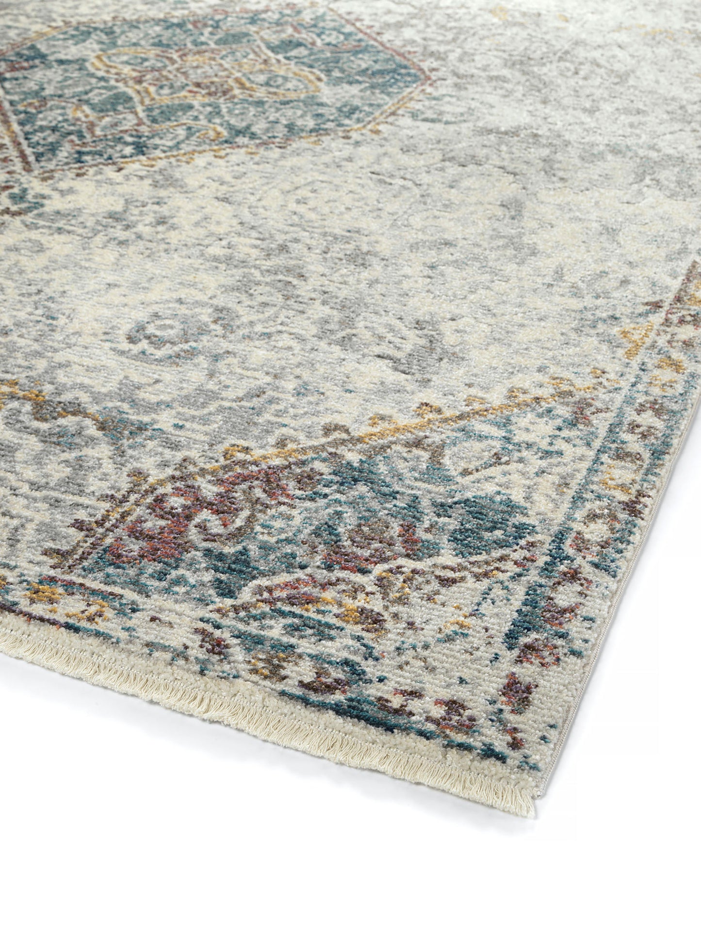 Kaleen Eddison Collection EDN95-01 Ivory Runner 2'7" x 7'6"