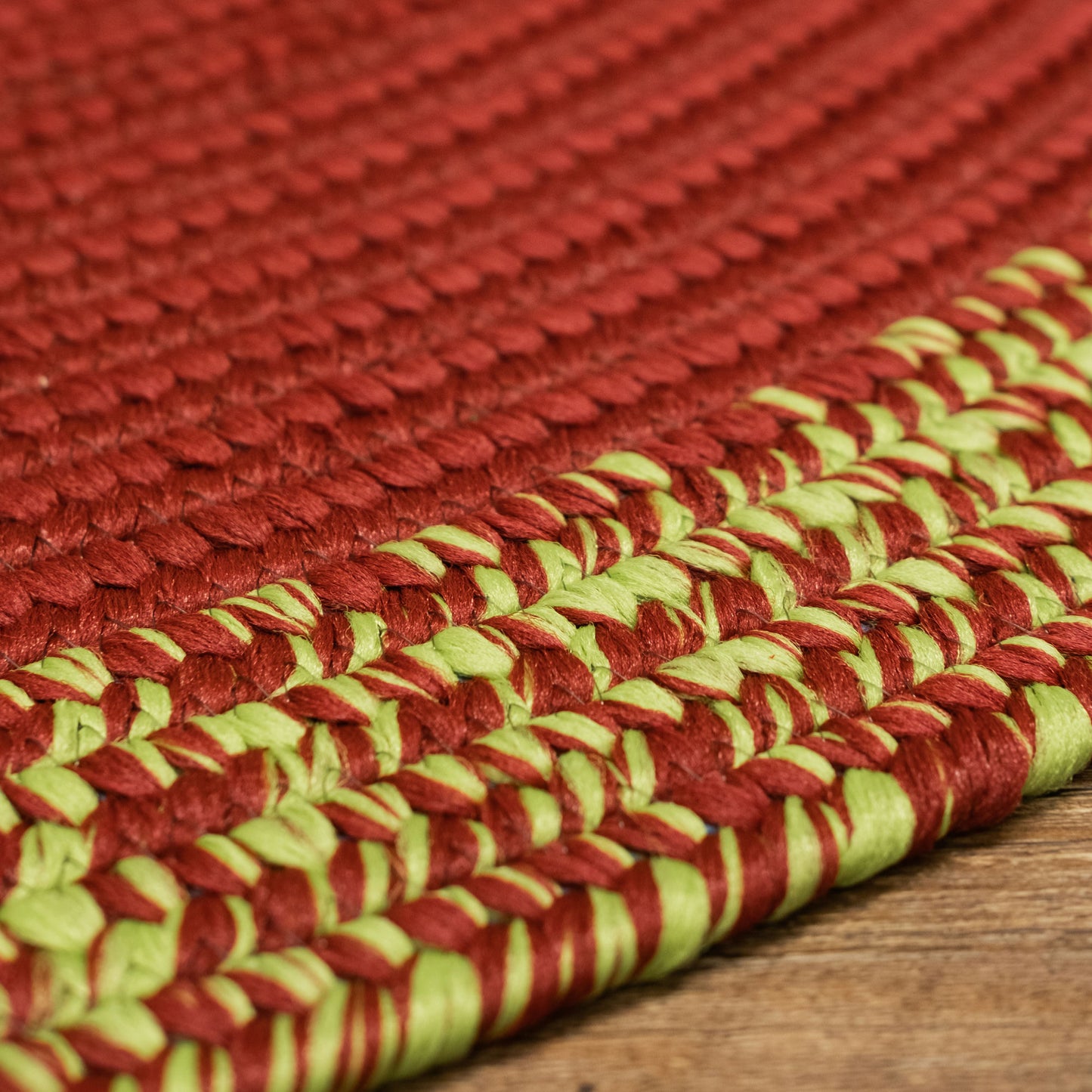 Holiday-Vibes Under Tree Reversible Round Rug - Border Vibe 55†x 55â€