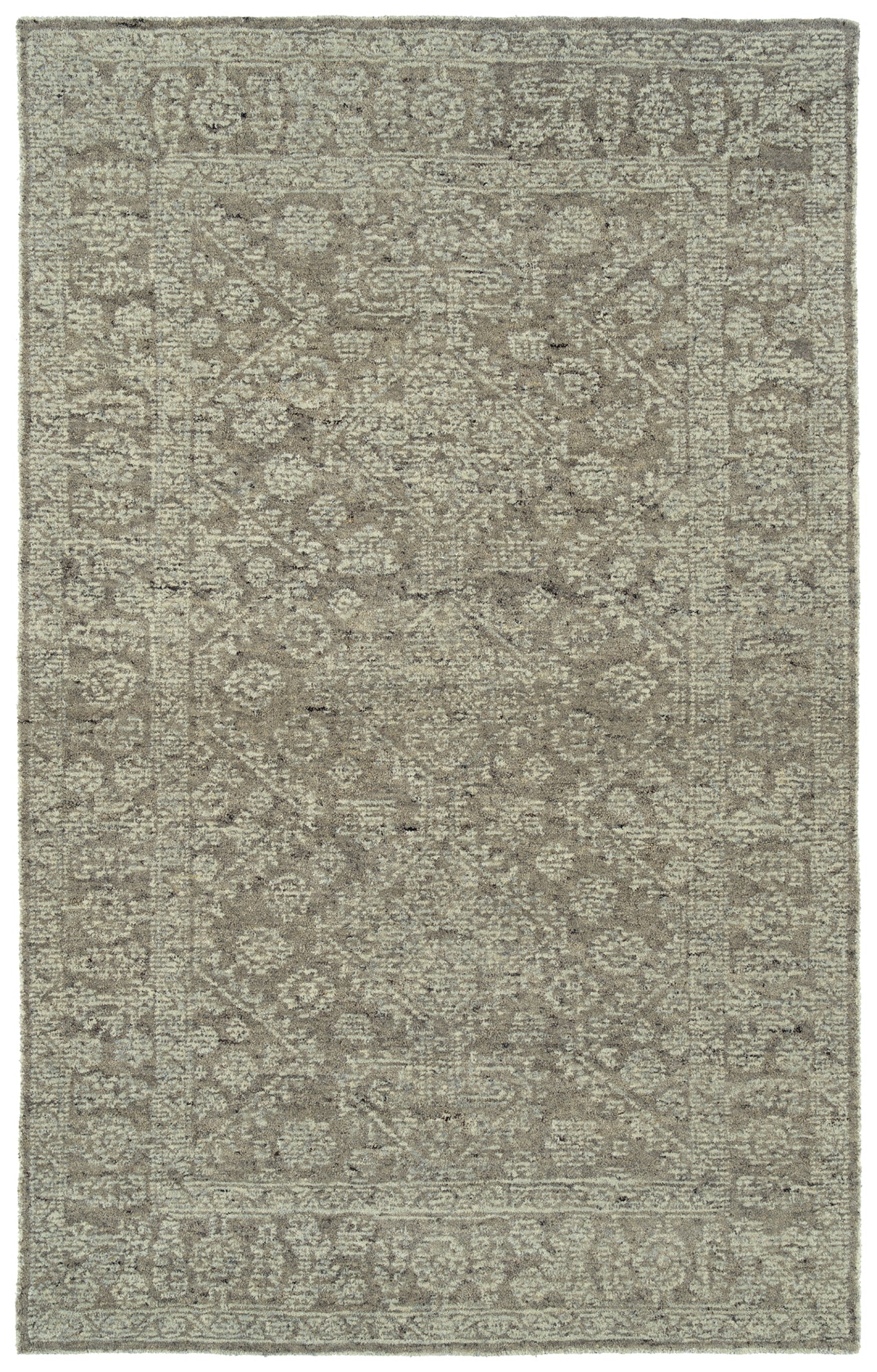 Kaleen Effete Collection Dark Taupe Area Rug 8' x 10'