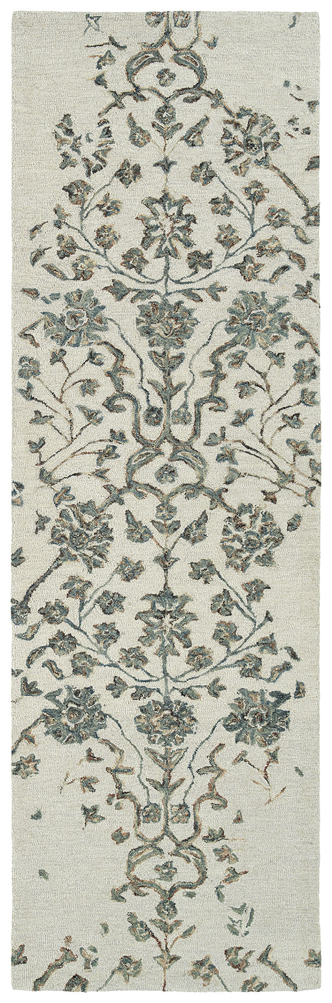 Kaleen Elijah Collection Linen Emerald Area Rug 5' x 7'9"