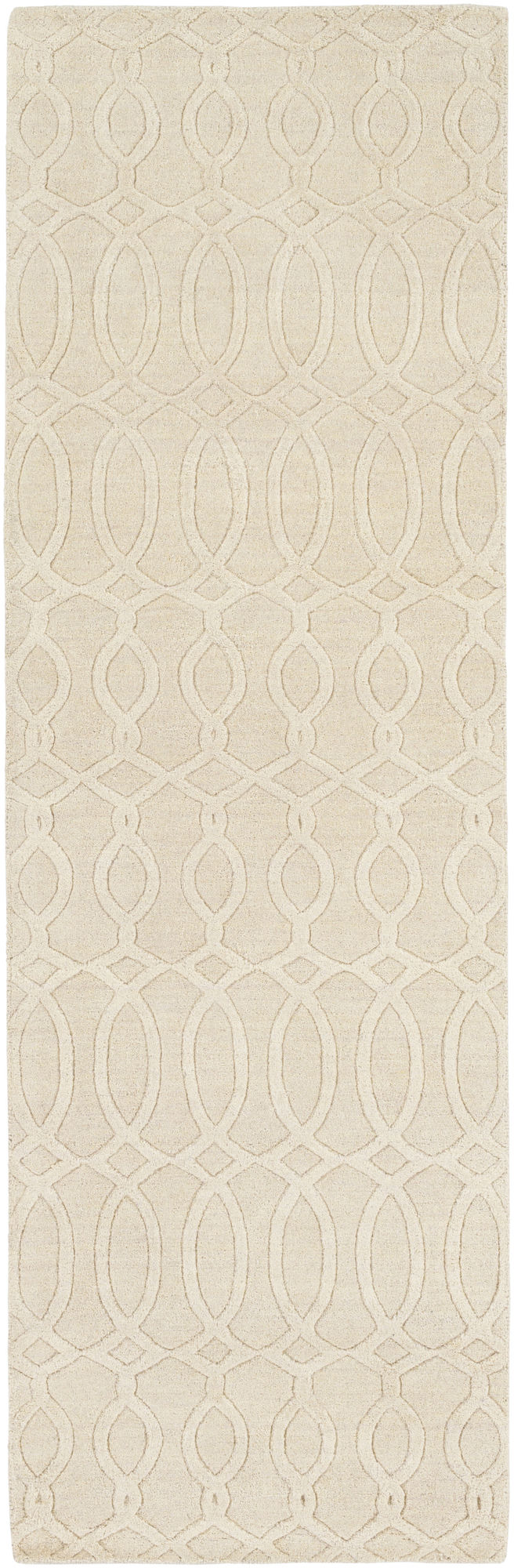 Surya Etching Beige Rug 2'6" X 8'