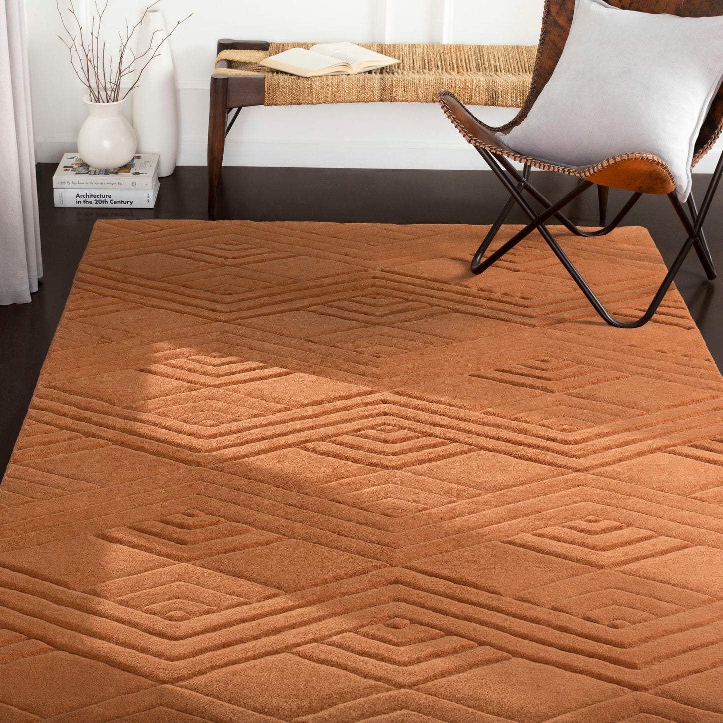 Surya Etching Camel Rug 8' X 11'