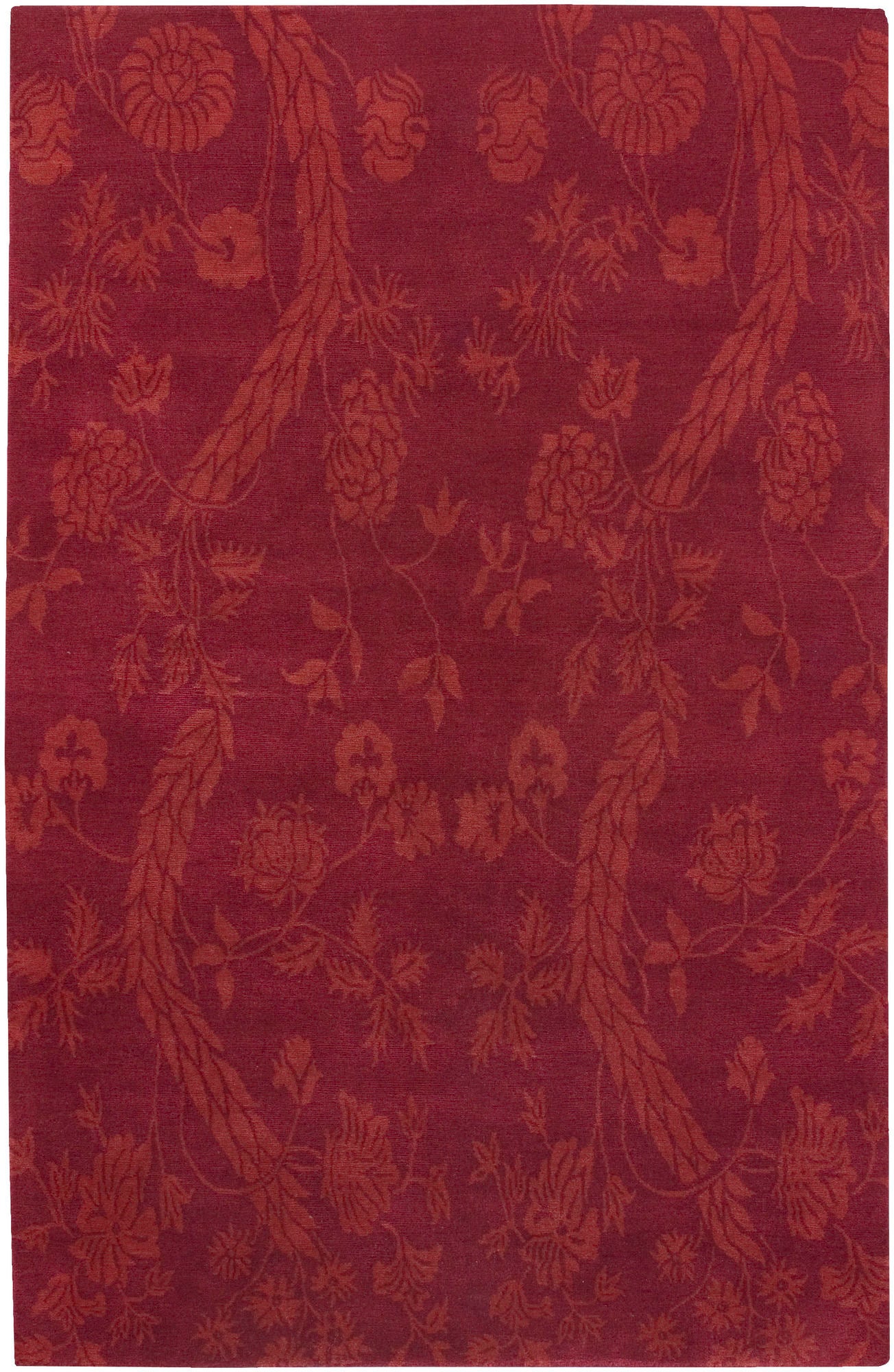 Surya Everest Brick Red Rug 9' X 13'