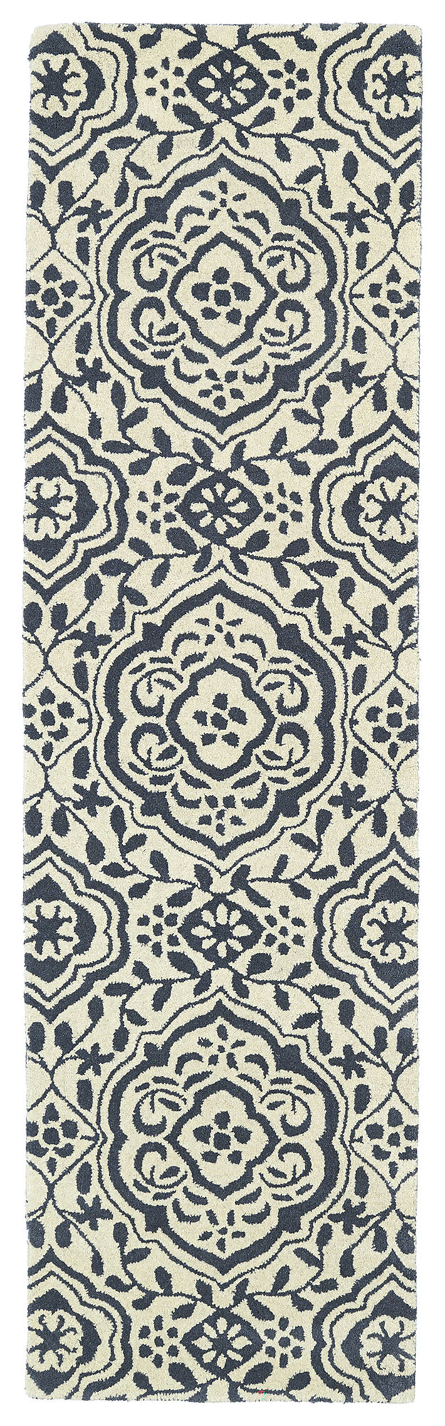 Kaleen Tara Square Collection Dark Grey Area Rug 9'9" x 9'9"