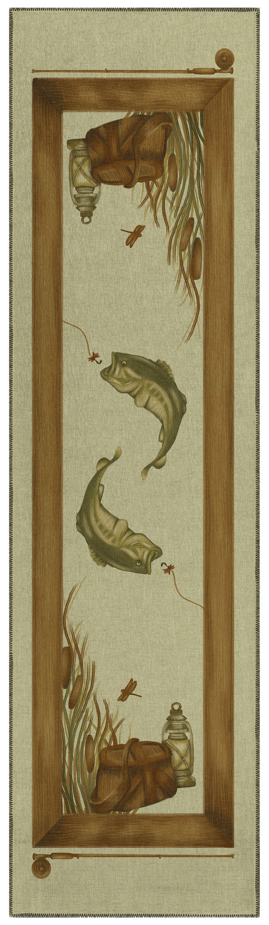 Indoor/Outdoor Excursion EX5 Beige Washable 2'3" x 7'6" Runner Rug