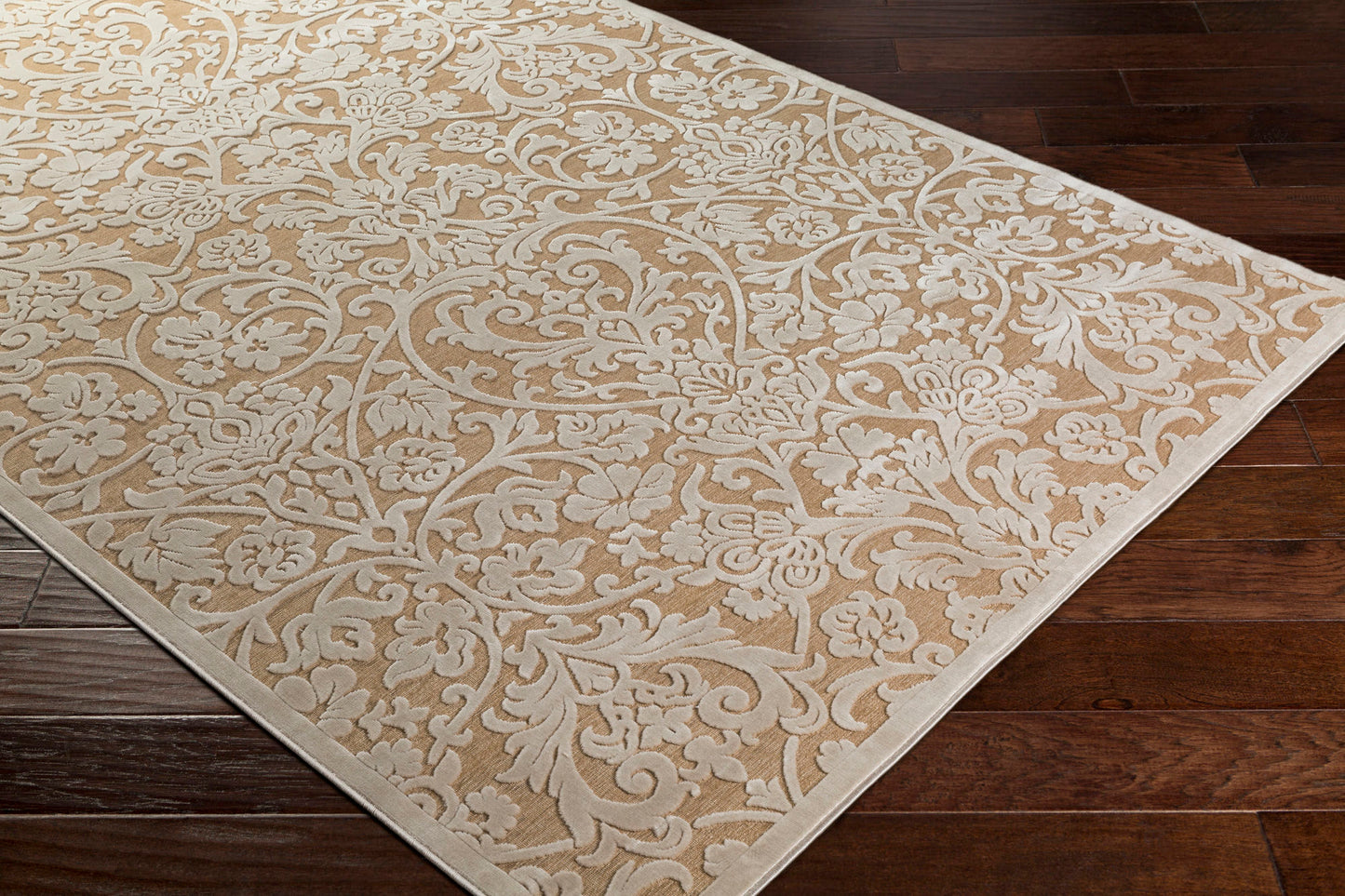 Surya Fabolous Light Brown Rug 2' X 2'11"