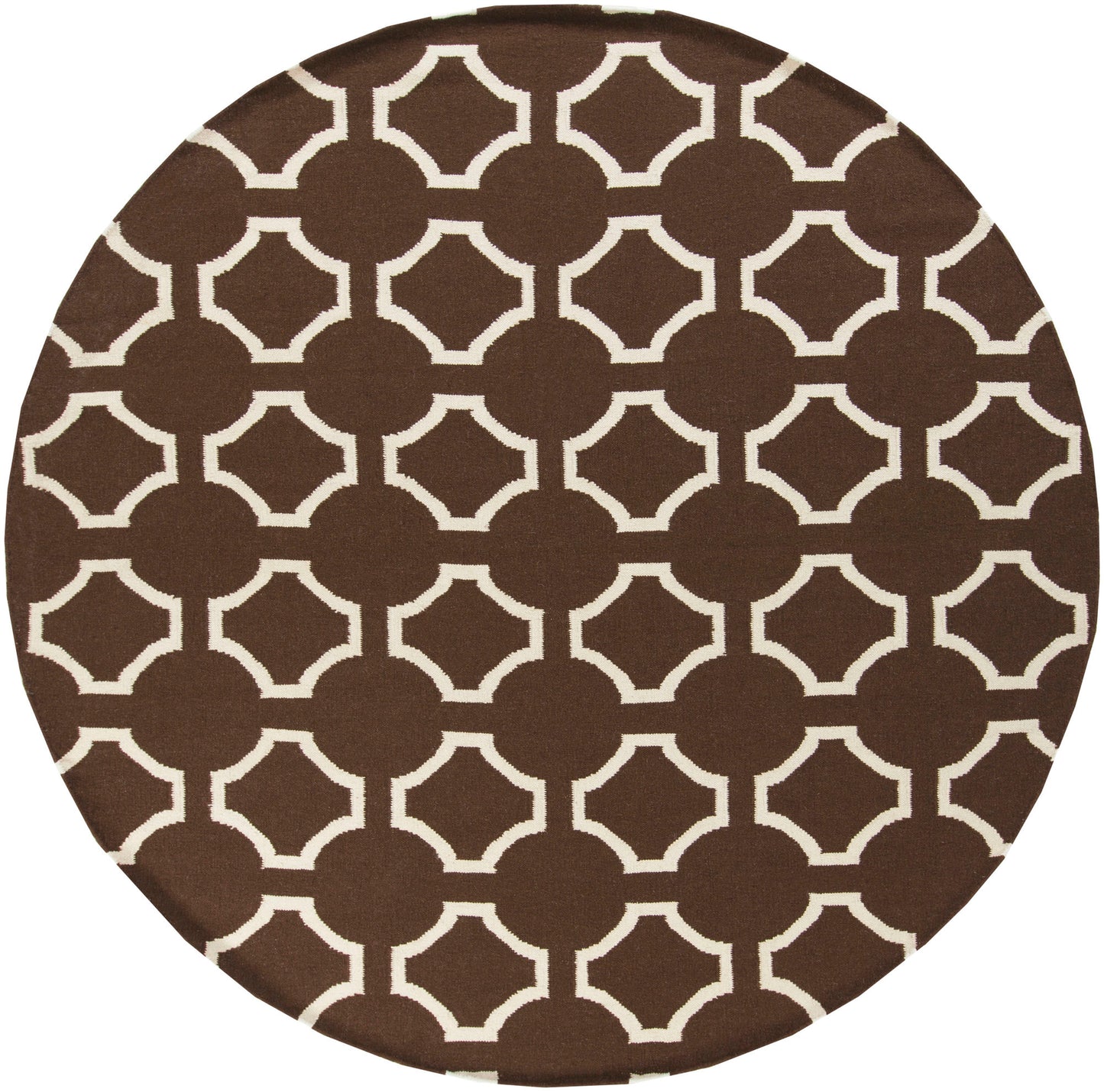 Surya Fallon Fal-1019 Dark Brown Rug 8' Round