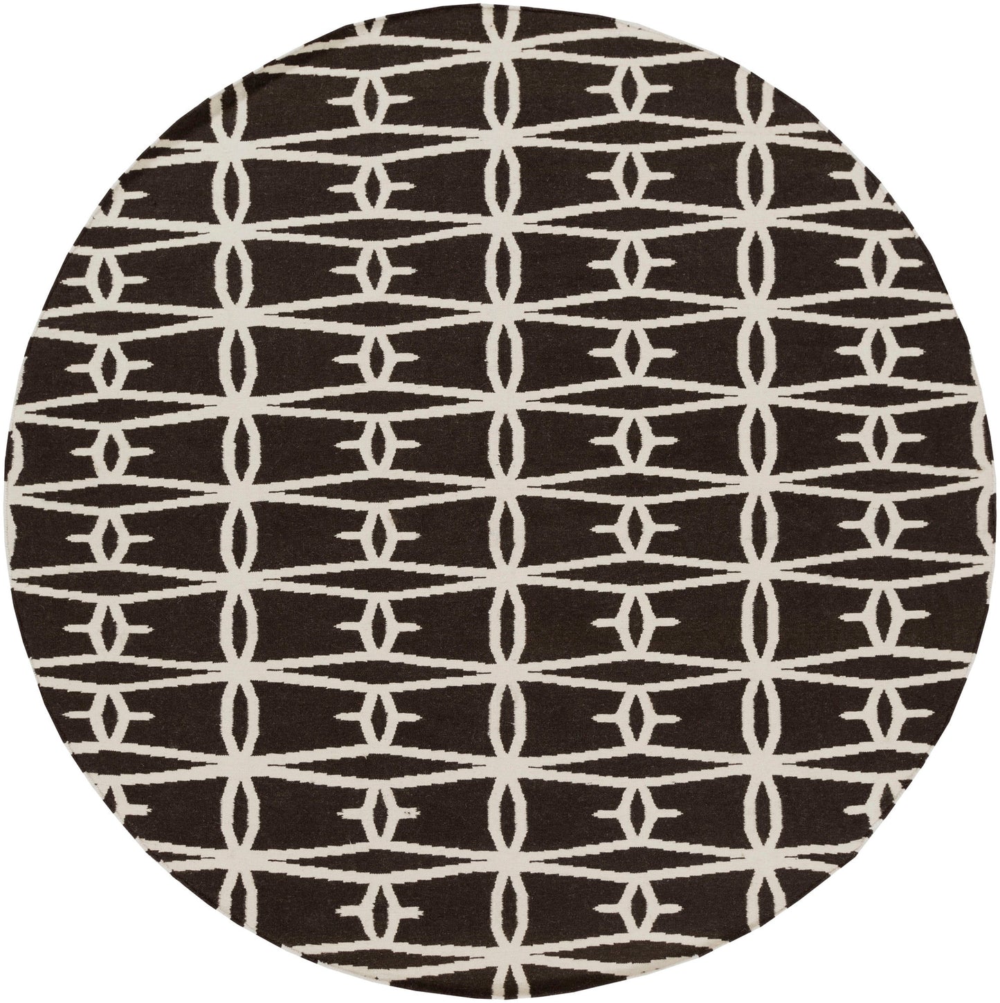 Surya Fallon Fal-1028 Dark Brown Rug 8' Round