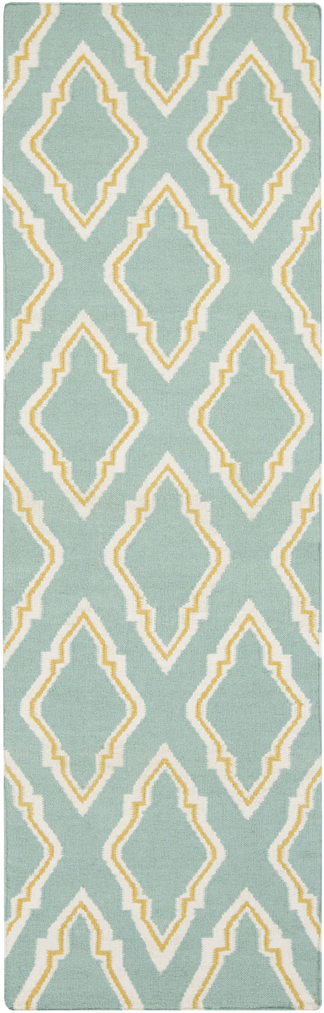 Surya Fallon Seafoam Rug 2'6" X 8'