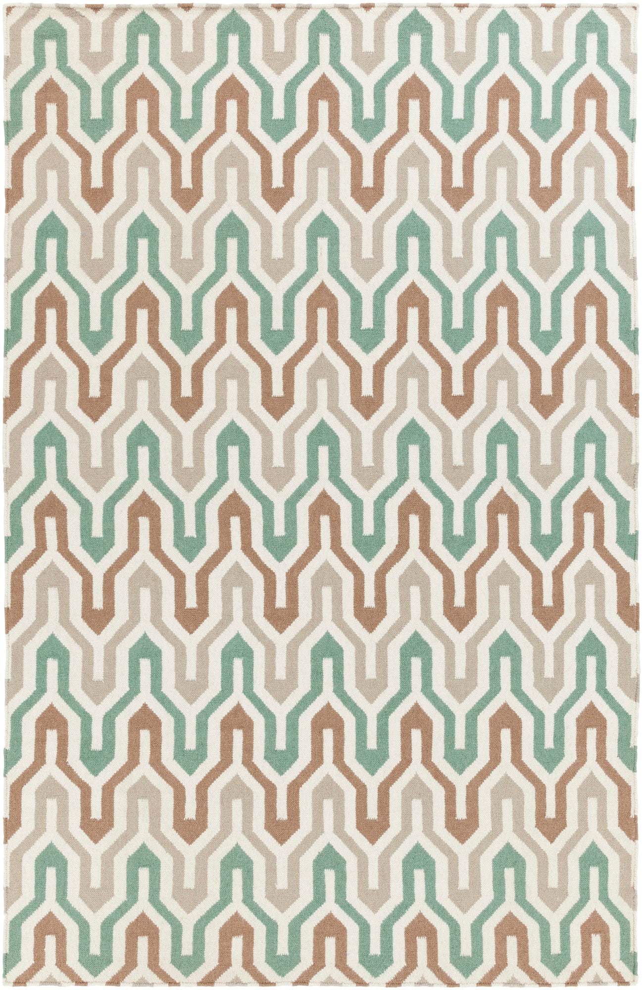 Surya Fallon Emerald Rug 5' X 8'