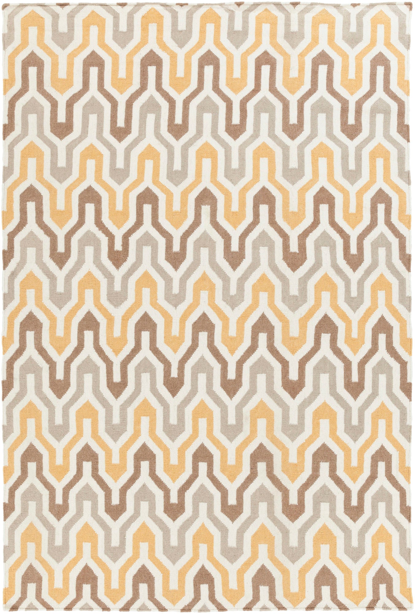 Surya Fallon Mustard Rug 3'6" X 5'6"