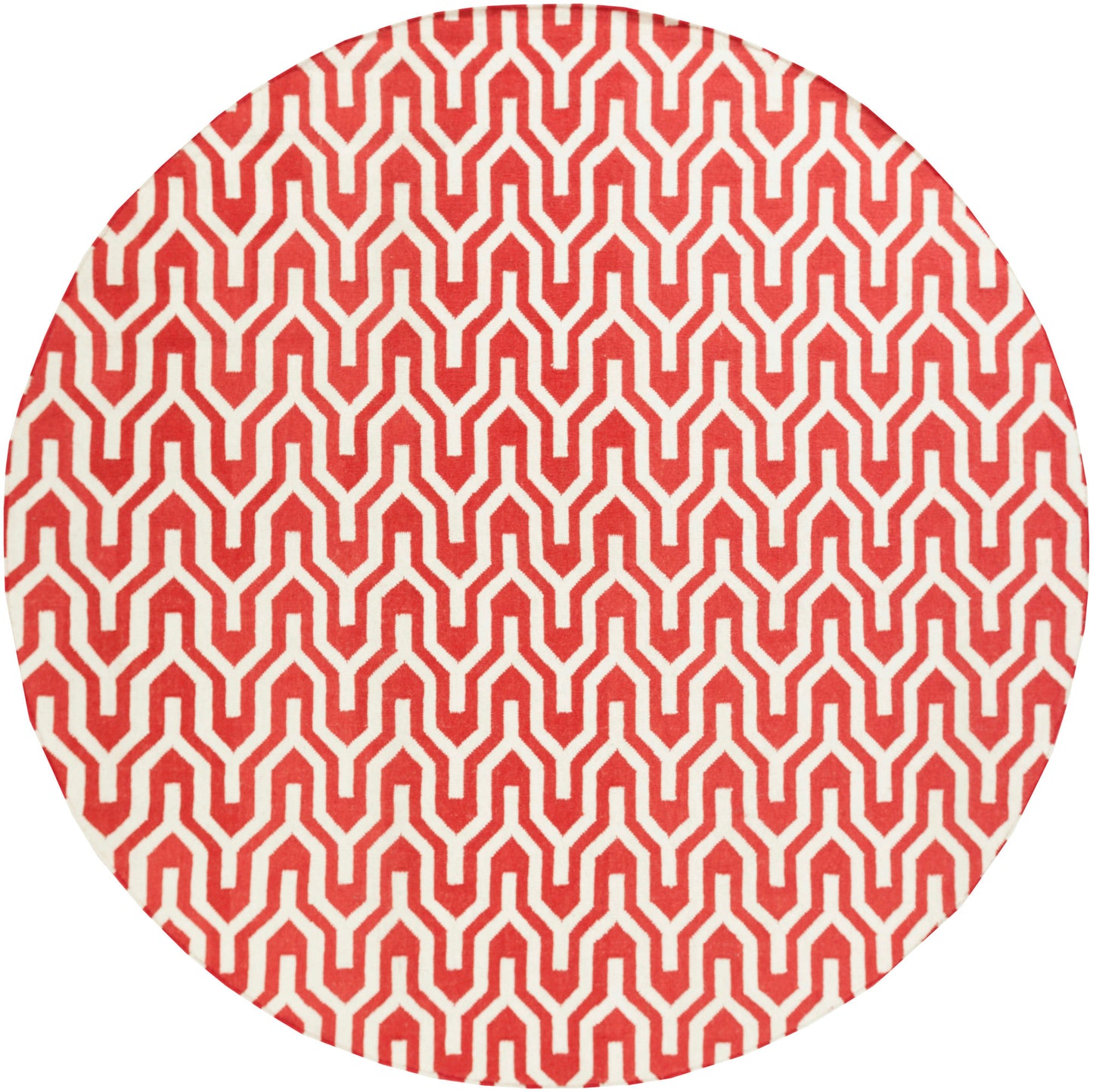 Surya Fallon Burgundy Rug 8' Round