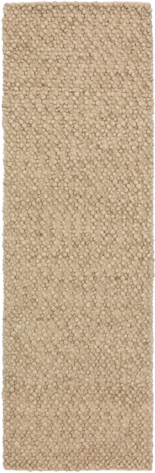 Gorbea GR1 Latte 2'6" x 16' Runner Rug