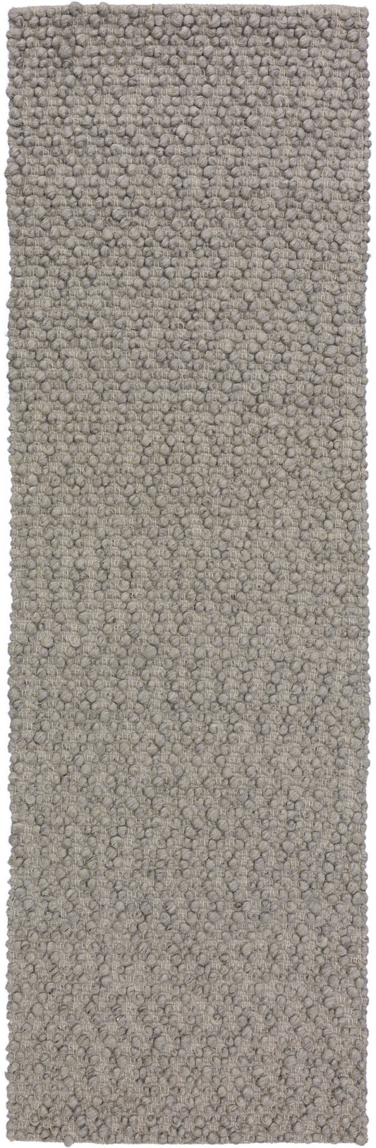 Gorbea GR1 Silver 2'3" x 7'6" Runner Rug