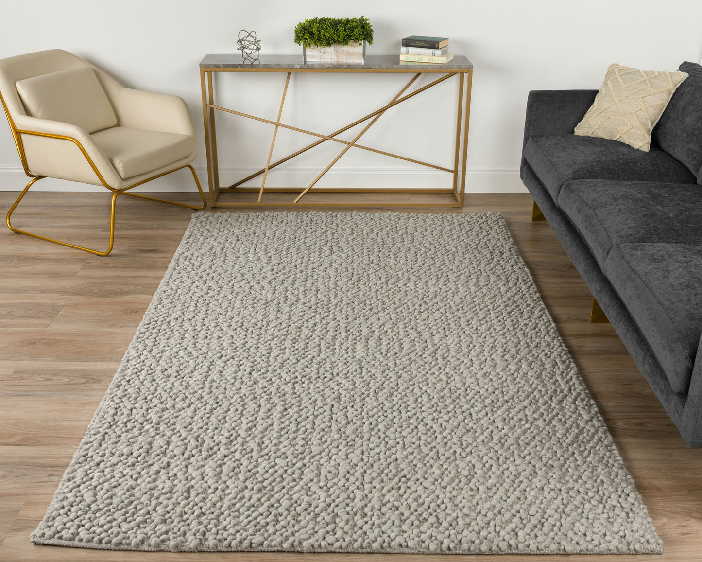 Gorbea GR1 Silver 8' x 10' Rug