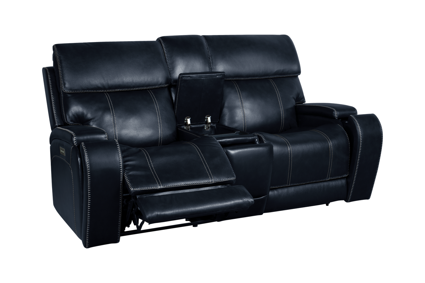 24PHL-1188 Glenwood Loveseat Console, Rainer Ocean