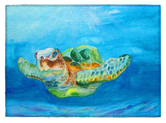 Indoor/Outdoor Harbor HA3 Ocean Washable 1'8" x 2'6" Rug