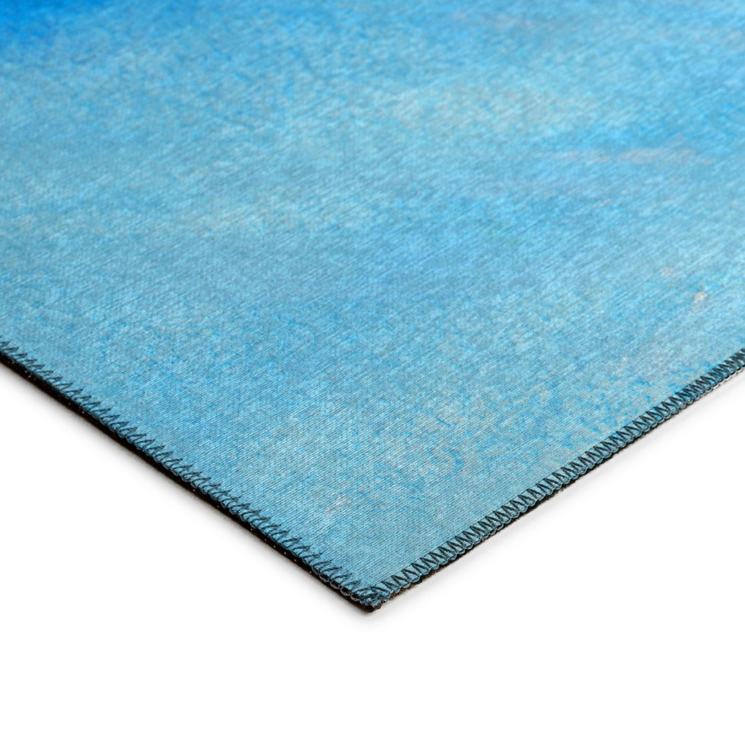 Indoor/Outdoor Harbor HA3 Ocean Washable 2'3" x 7'6" Runner Rug