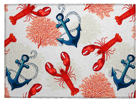 Indoor/Outdoor Harbor HA4 Ivory Washable 1'8" x 2'6" Rug