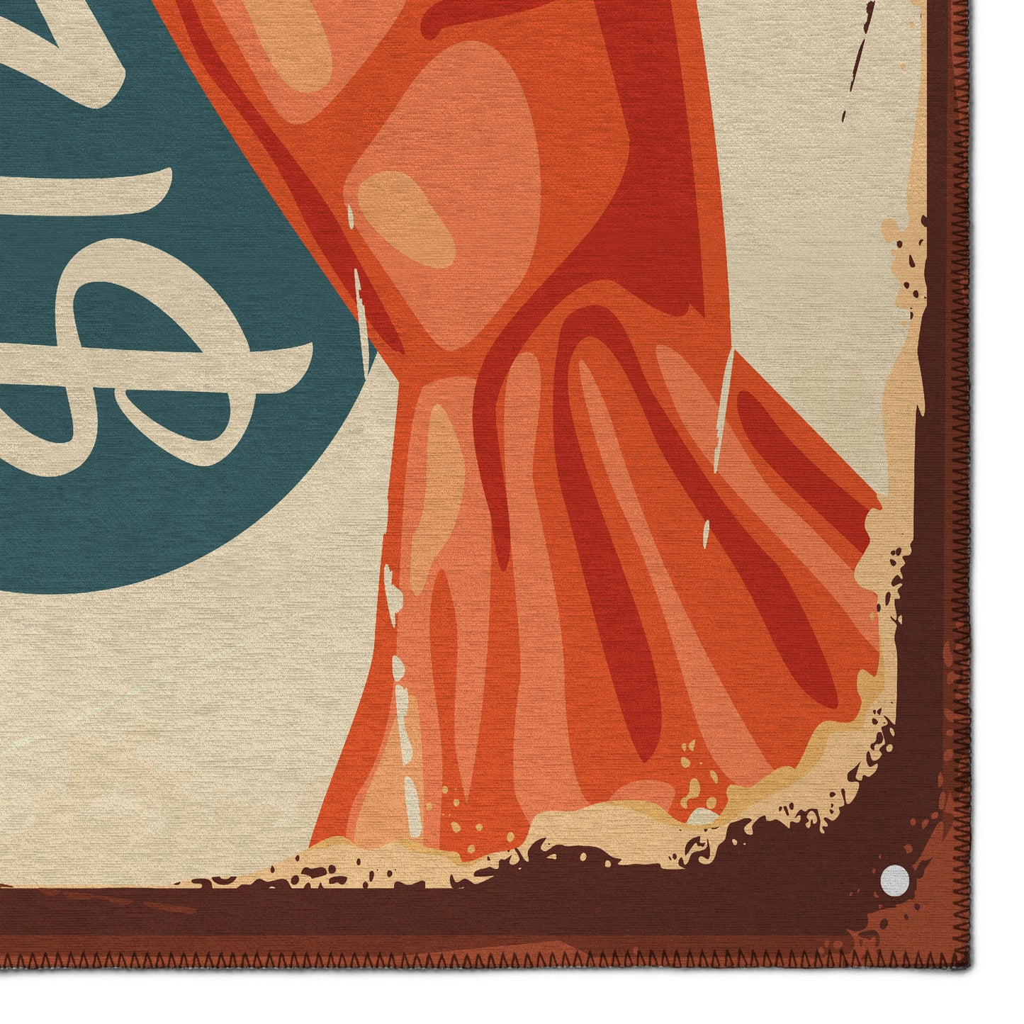 Indoor/Outdoor Harbor HA5 Beige Washable 2'3" x 7'6" Runner Rug