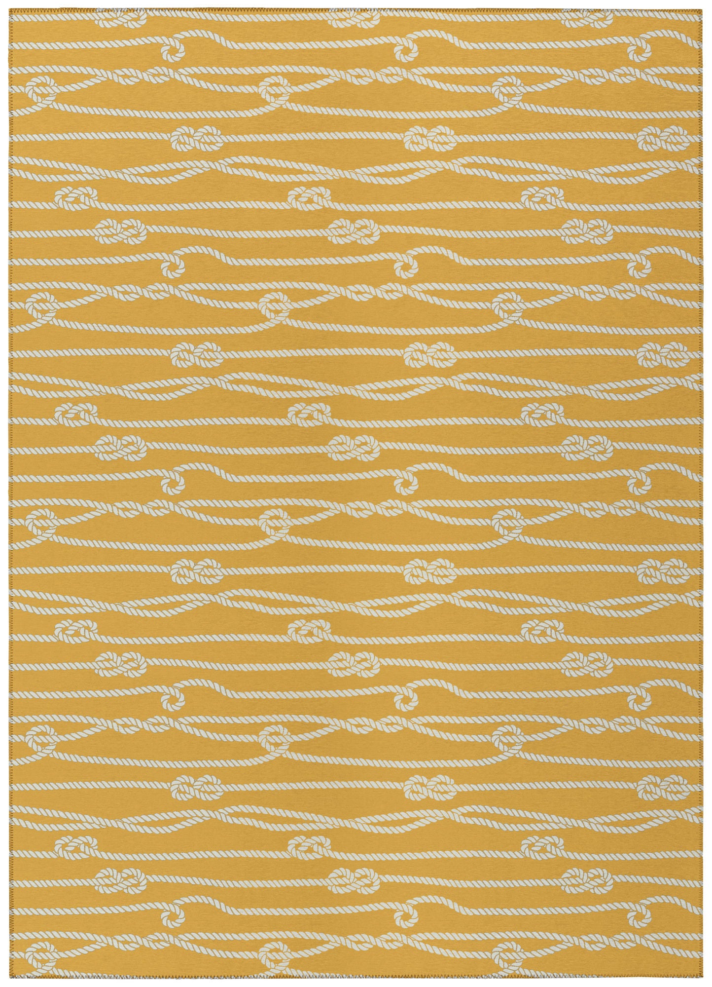 Indoor/Outdoor Harbor HA7 Gold Washable 9' x 12' Rug