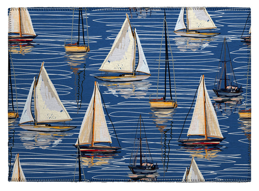 Indoor/Outdoor Harbor HA8 Navy Washable 1'8" x 2'6" Rug