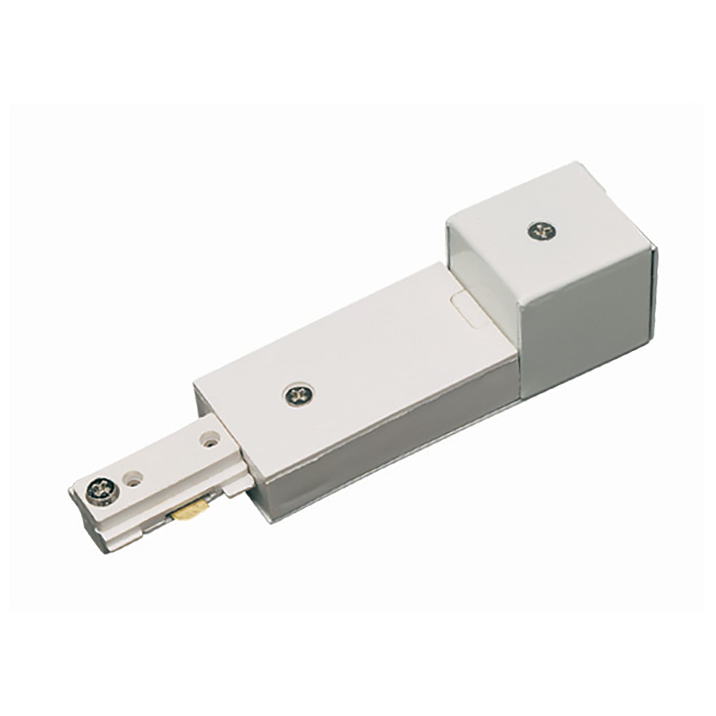 White Plastic Cal track - Track connectors, HT-276-WH