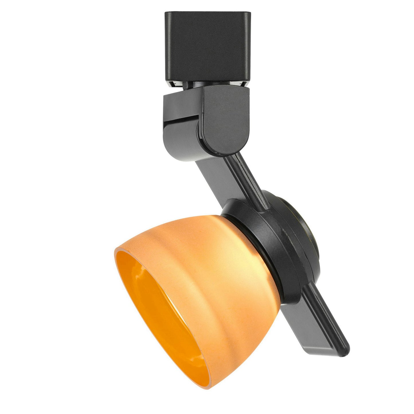 Dark bronze Metal/polycarbonate Led track fixture - Track heads, HT-999DB-AMBFRO