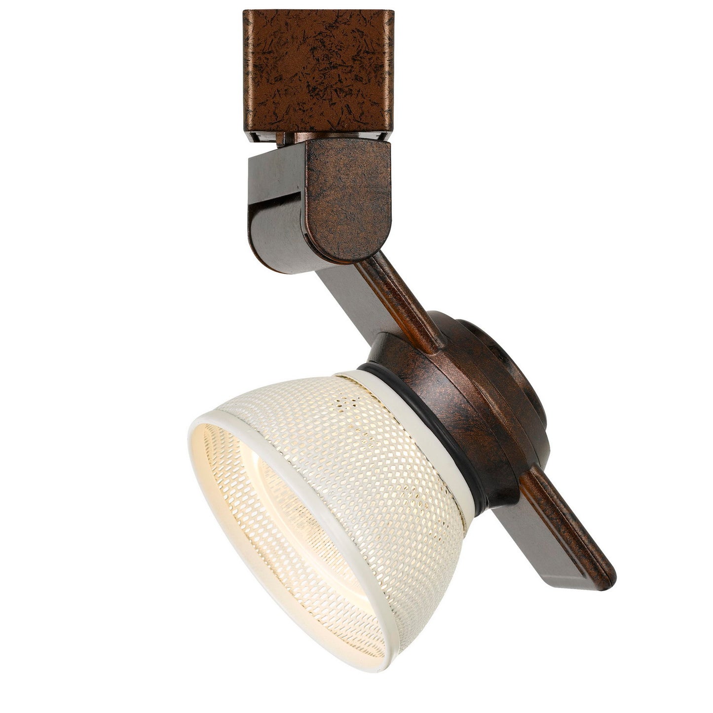 Rust Metal Led track fixture - Track heads, HT-999RU-MESHWH